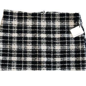 Brand New! Daring Black & White Mini Skirt by Statement